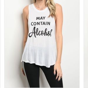 May contain alcohol tank
